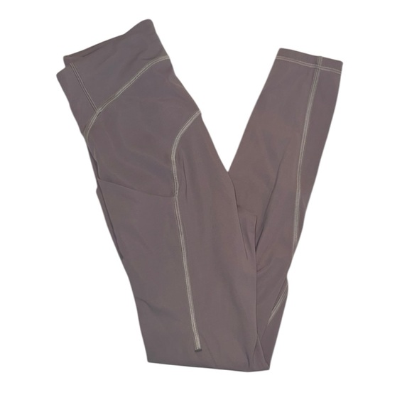 Lululemon Power Leggings - Mauve Grey - Picture 1 of 3